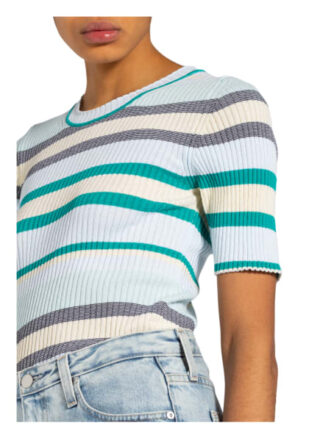 Marc O'polo Pure Kurzarm-Pullover blau