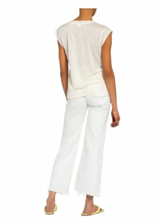 Marc O'polo Pure T-Shirt Aus Leinen Mit Seide gelb
