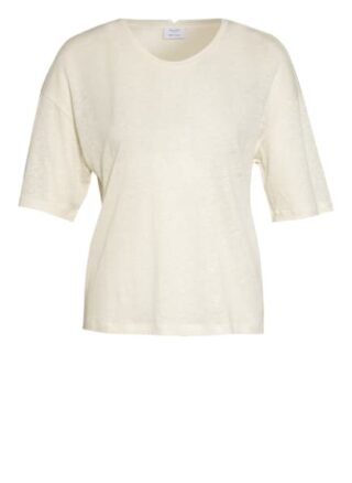Marc O’Polo Pure T-Shirt aus Leinen Damen, Weiß