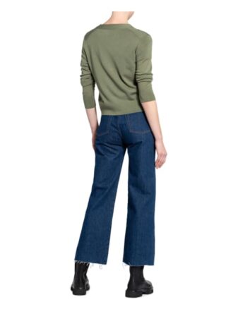 Marc O'polo Strickjacke Aus Merinowolle gruen