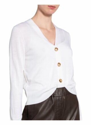 Marc O'polo Strickjacke Aus Merinowolle weiss