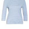 Marc O'polo Strickshirt Mit 3/4-Arm blau