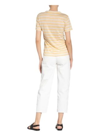Marc O'polo T-Shirt Aus Leinen gelb