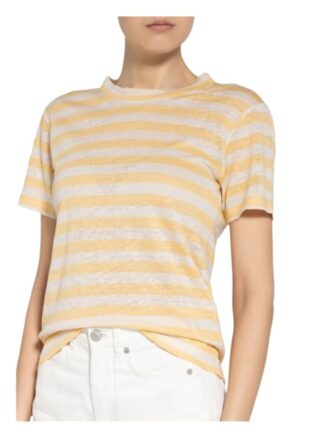 Marc O'polo T-Shirt Aus Leinen gelb