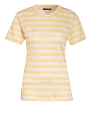 Marc O’Polo T-Shirt aus Leinen Damen, Gelb