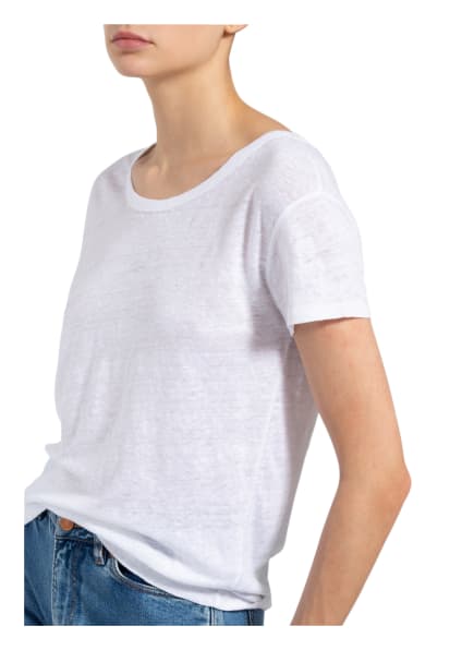 Marc O'polo T-Shirt Aus Leinen weiss Marc O'polo T-Shirt Aus Leinen weiss