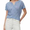 Marc O'Polo T-Shirts Damen, Blau
