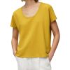 Marc O'Polo T-Shirts Damen, Gelb