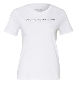 Marc O'Polo T-Shirts Damen, Weiß