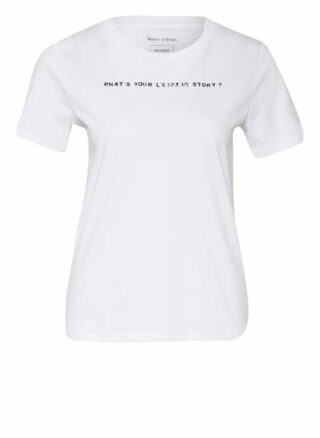 Marc O'Polo T-Shirts Damen, Weiß