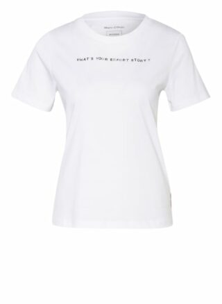 Marc O'Polo T-Shirts Damen, Weiß