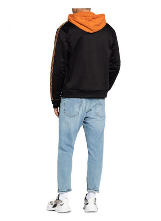 Marcelo Burlon Sweatjacke Mit Galonstreifen schwarz