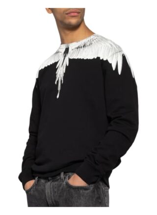 Marcelo Burlon Sweatshirt White Wings schwarz