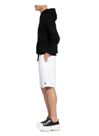 MARCELO BURLON Sweatshorts Herren, Weiß
