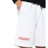 Marcelo Burlon Sweatshorts weiss