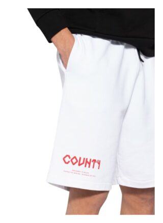 Marcelo Burlon Sweatshorts weiss