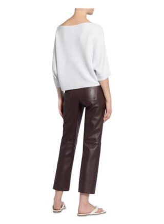 Marella Oversized-Strickshirt Dialogo weiss