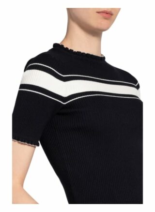 Marella Strickshirt Mit Rüschen schwarz