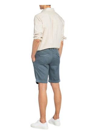 Mason's Shorts Amalfi Mit Leinen blau