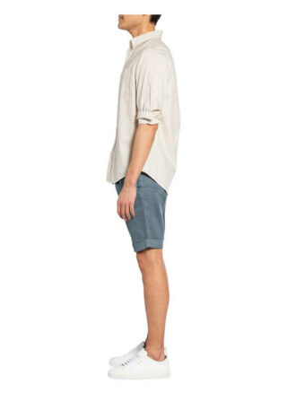 Mason's Shorts Amalfi Mit Leinen blau