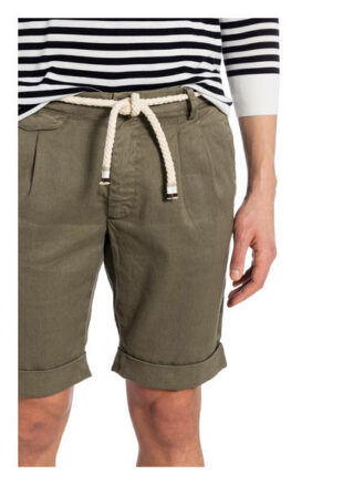 Mason's Shorts Amalfi Mit Leinen gruen