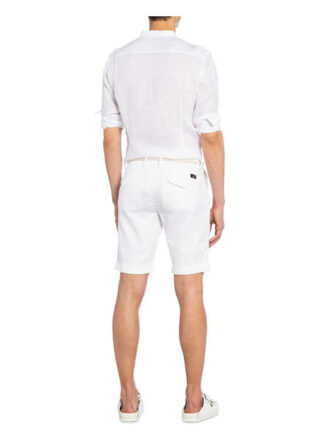 Mason's Shorts Amalfi Mit Leinen weiss