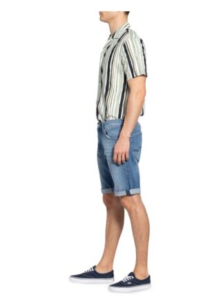 mavi Tim Jeans-Shorts Herren, Blau
