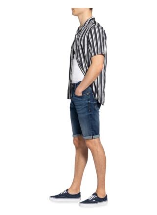 mavi Tim Jeans-Shorts Herren, Blau