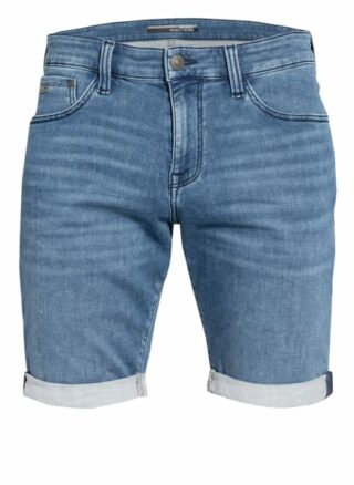 mavi Tim Skinny Fit Jeans-Shorts Herren, Blau