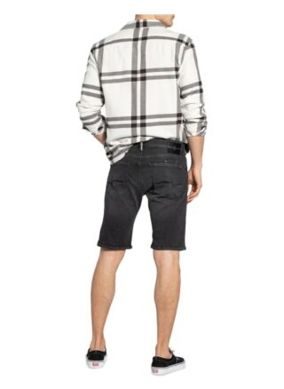 mavi Tim Jeans-Shorts Herren, Grau