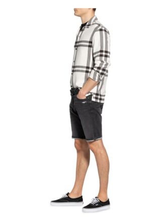 mavi Tim Jeans-Shorts Herren, Grau