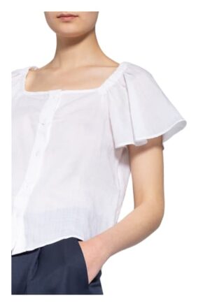 Max & Co. Off-Shoulder-Bluse Suffisso weiss