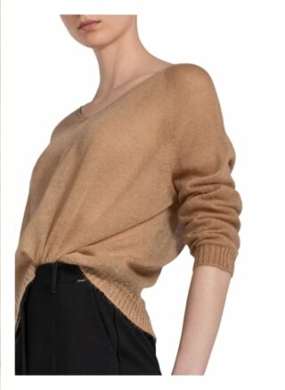 Max & Co. Pullover Cristina Mit Mohair Und Glitzergarn beige