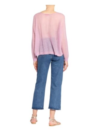 Max & Co. Pullover Cristina Mit Mohair Und Glitzergarn rosa