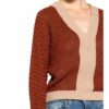Max & Co. Pullover Pallatino Mit Glitzergarn rot