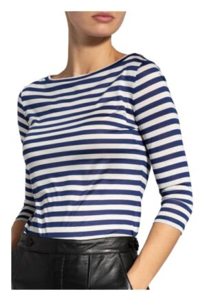 Max & Co. Shirt Culla Mit 3/4-Arm Aus Seide blau