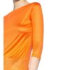 Max & Co. Shirt Culla Mit 3/4-Arm Aus Seide orange