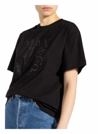 Max & Co. T-Shirt Mit Schmucksteinbesatz schwarz
