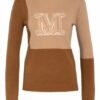 Max Mara Cashmere-Pullover Caimano braun