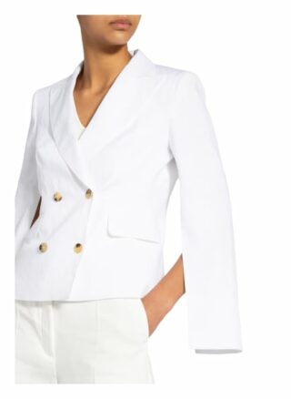 Max Mara Leinenblazer Argenta weiss