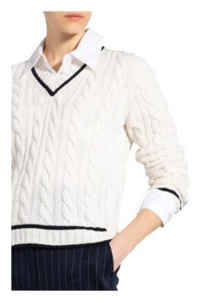 Max Mara Pullover Belgica weiss