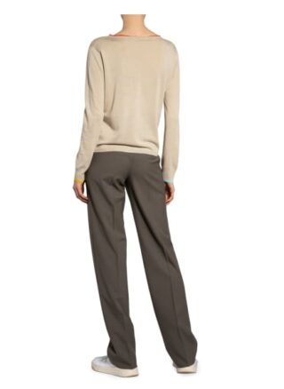 Max Mara Pullover Satrapo Mit Seide beige