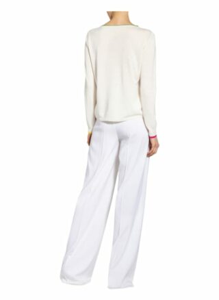 Max Mara Pullover Satrapo Mit Seide weiss