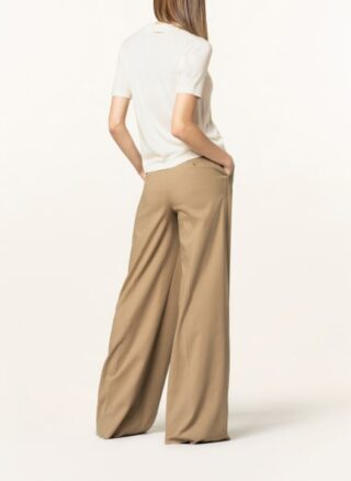 Max Mara Strickshirt Ricordo Mit Seide Und Cashmere weiss