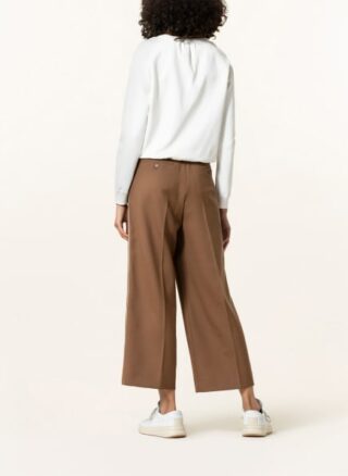 Max Mara Sweatshirt Alex Im Materialmix weiss