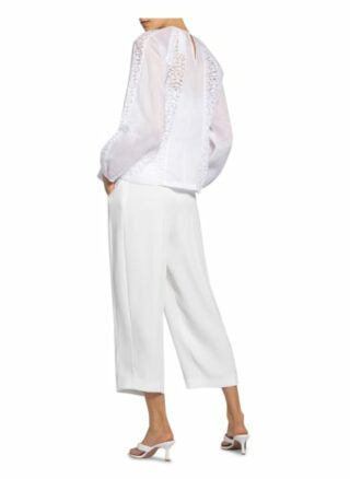 Maxmara Studio Spitzenbluse Abituro weiss
