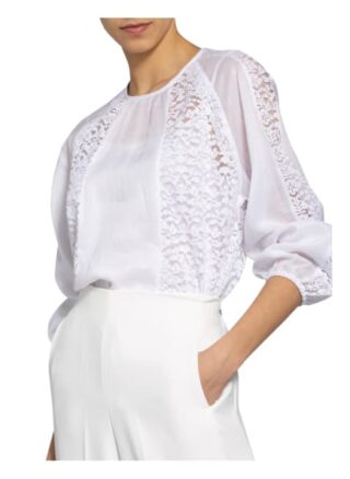 Maxmara Studio Spitzenbluse Abituro weiss