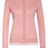 Maxmara Studio Strickjacke Antonia Mit Seide rosa