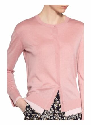 Maxmara Studio Strickjacke Antonia Mit Seide rosa