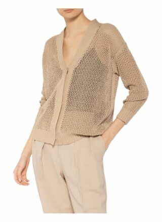 Maxmara Studio Strickjacke beige